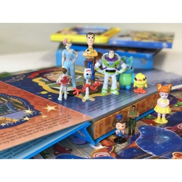 Toy Story 4 My Busy Books Pixar Storybook Playtime Reading Interactive Book - Picture 3 of 6